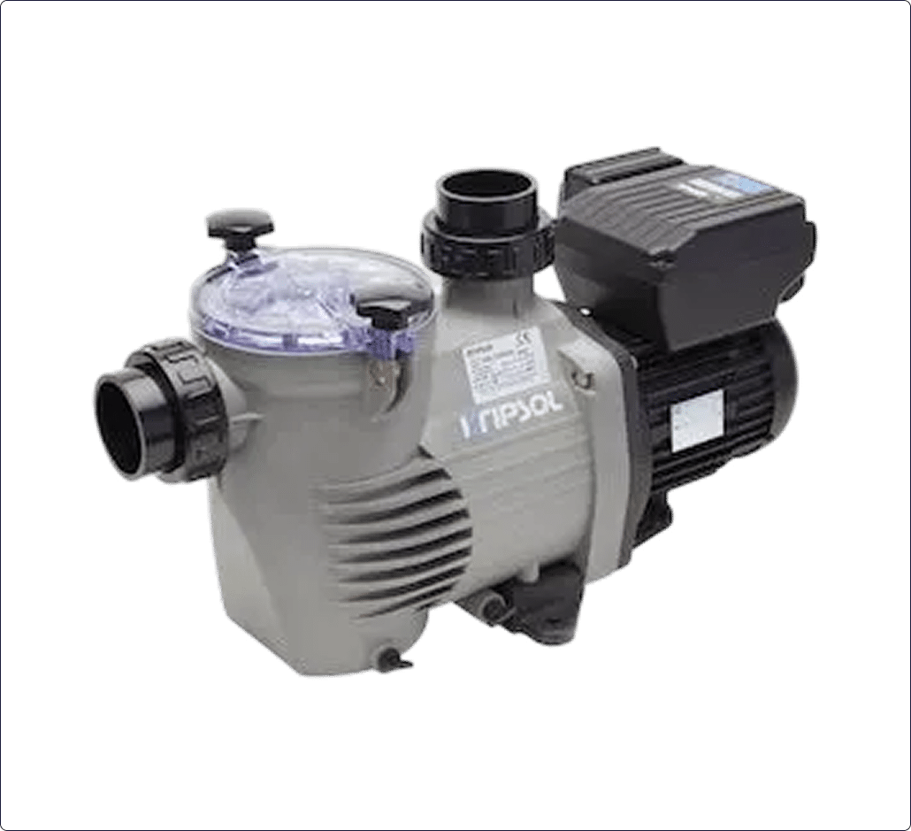Pompe de filtration KAP by Univerpool pour piscine, conçue pour l'entretien de l'eau.