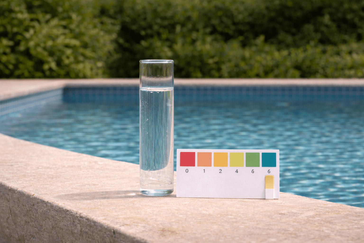 Régulateur pH de piscine installé dans un local technique lors de la remise en service