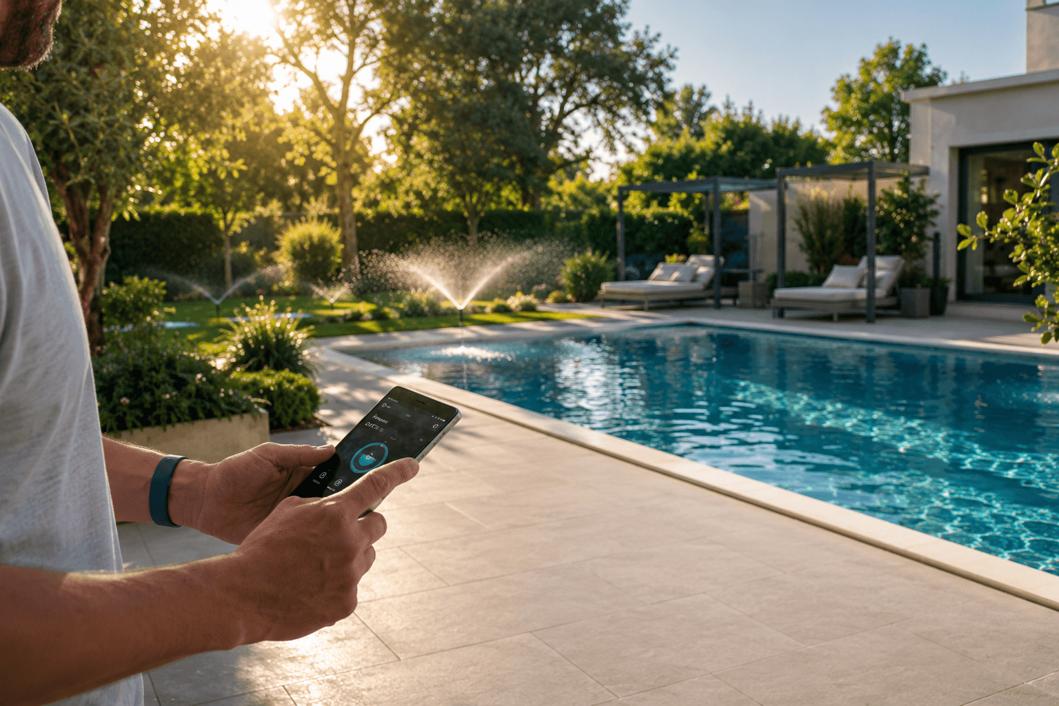 Je domotise mon jardin et ma piscine !