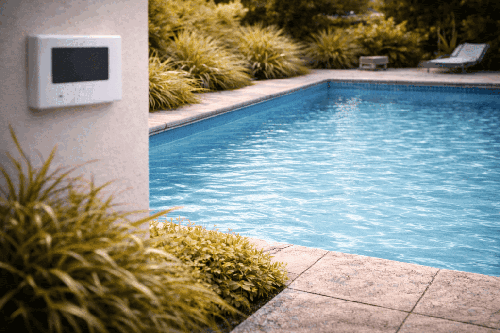 Système de domotique pour piscine permettant le pilotage automatique de la filtration, du chauffage et du traitement de l’eau